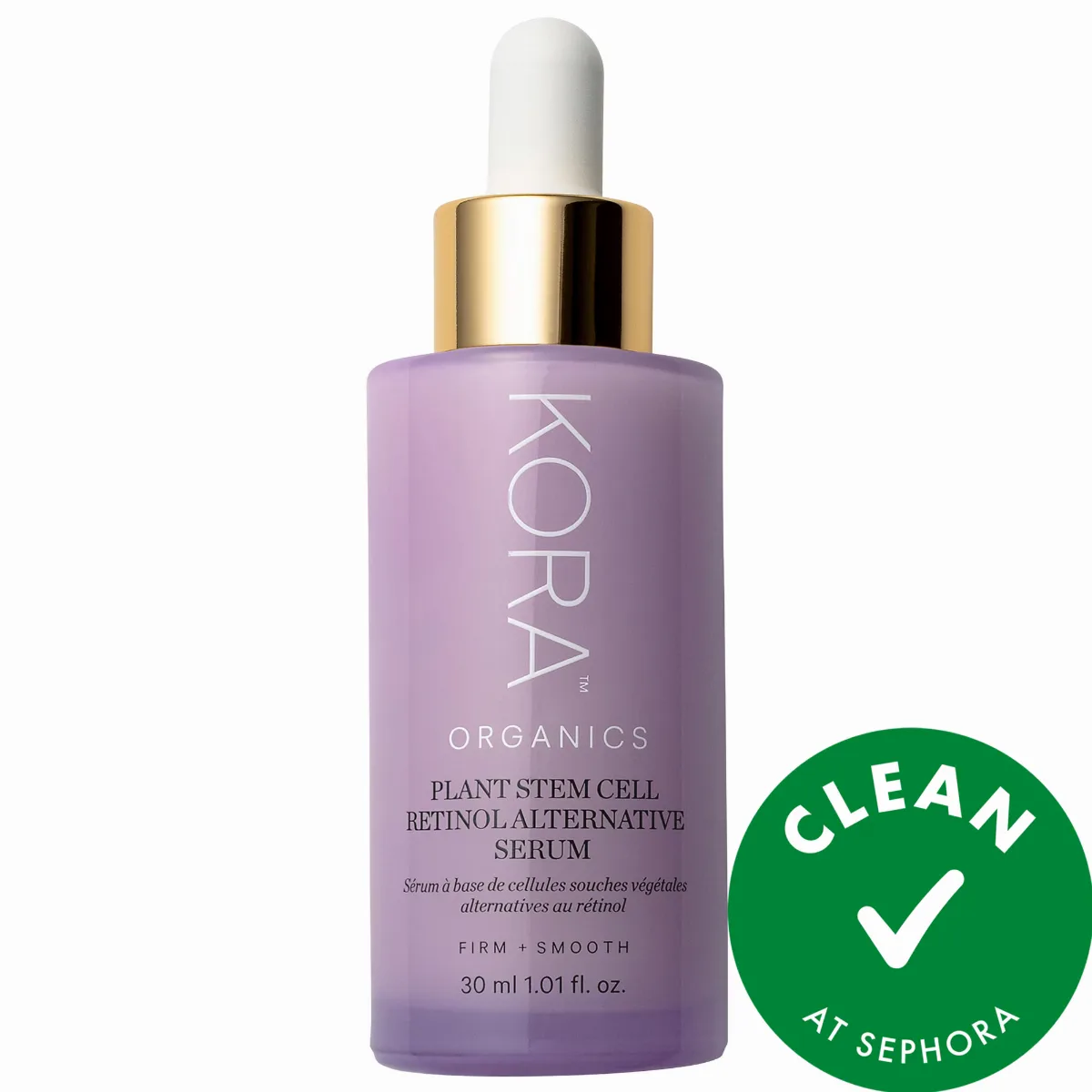 Plant Stem Cell Retinol Alternative Firming Serum 1 oz / 30 mL by KORA Organics