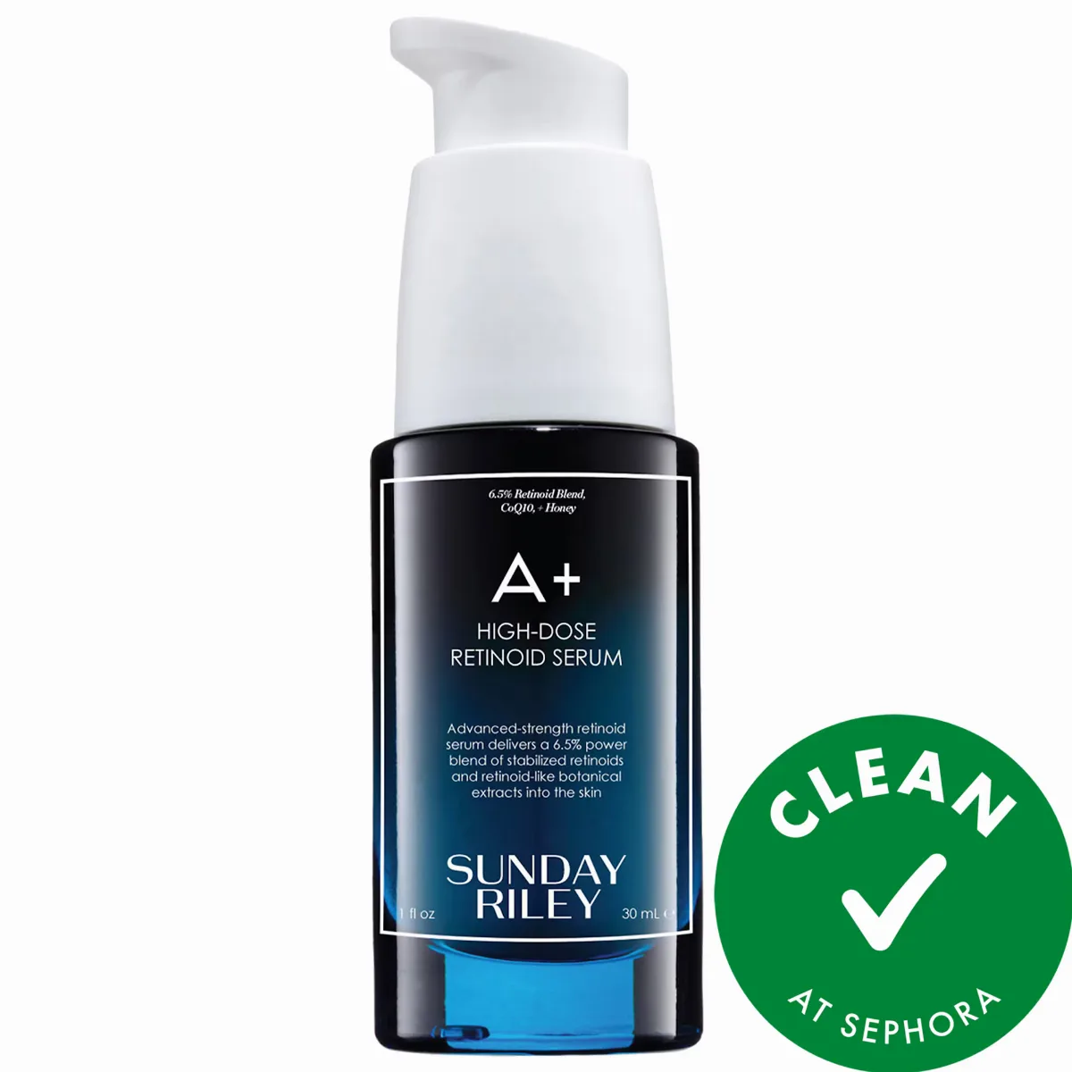 A+ High-Dose Retinol Serum 1 oz / 30 mL by Sunday Riley
