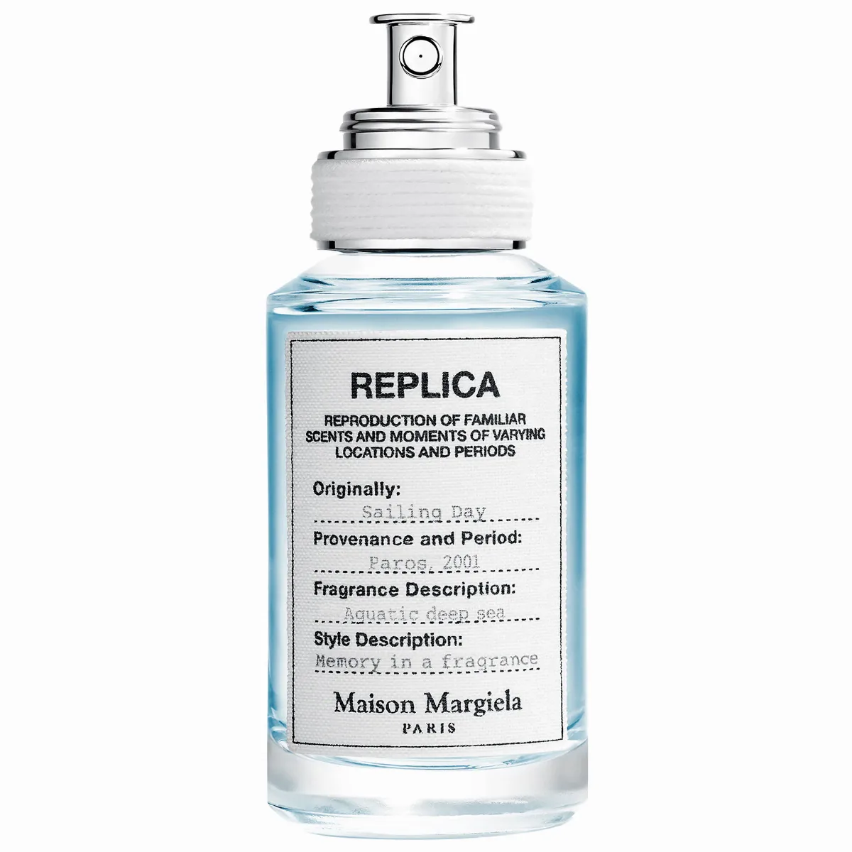 Maison Margiela Replica Sailing Day Eau De Toilette with Aquatic Accord & Iris 1 oz / 30 mL by Maison Margiela