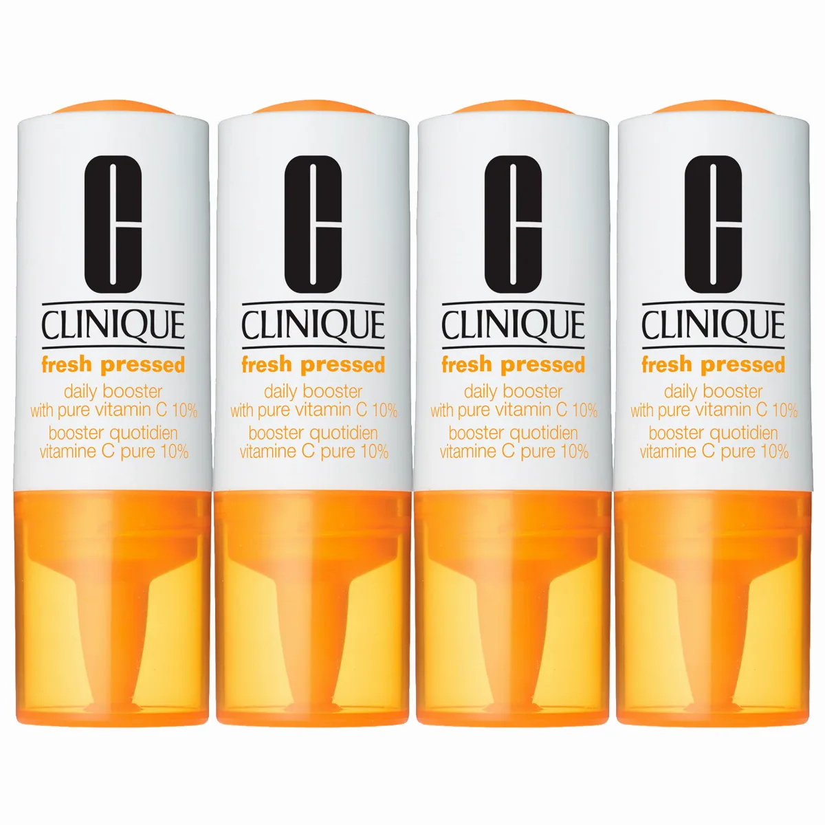 Fresh Pressed Daily Booster with Pure Vitamin C 10% 4 Count - 0.29 oz / 8.5 mL by CLINIQUE