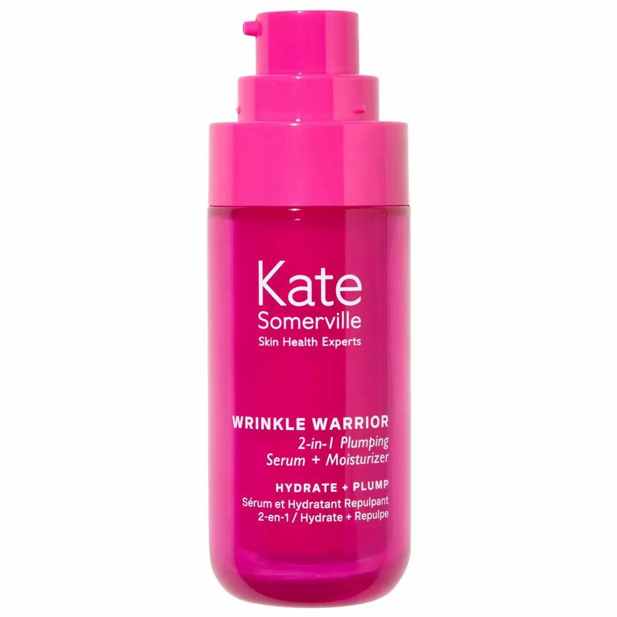 Wrinkle Warrior 2-In-1 Plumping Moisturizer + Serum with Hyaluronic Acid 1.7 oz / 50 Ml by Kate Somerville