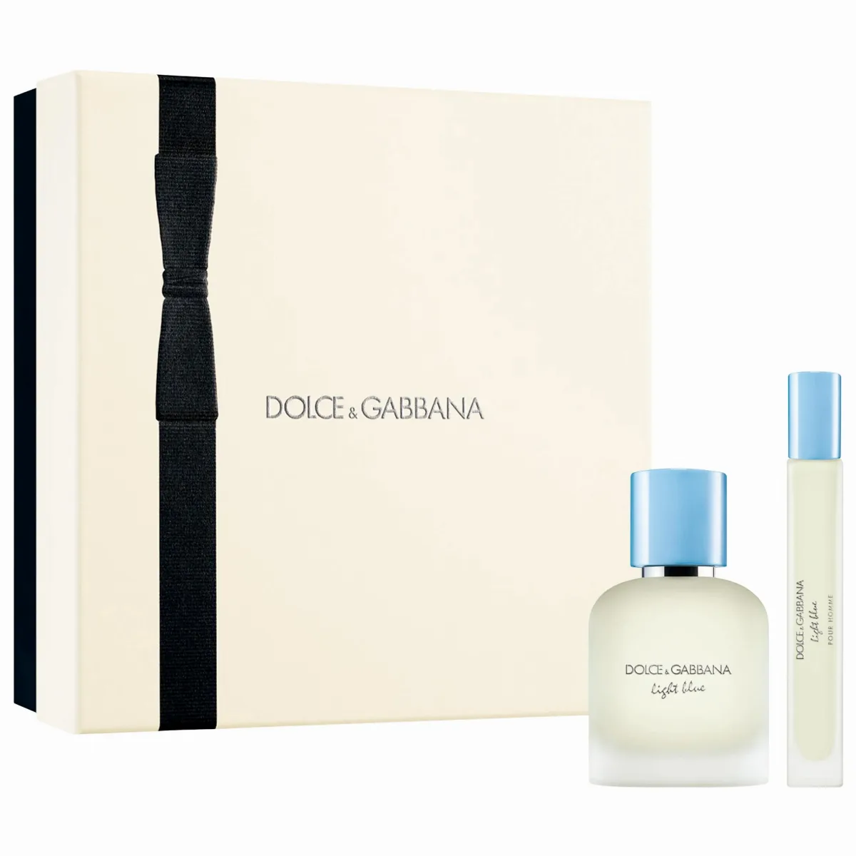 Light Blue Pour Homme Eau De Toilette Cologne Set by Dolce & Gabbana