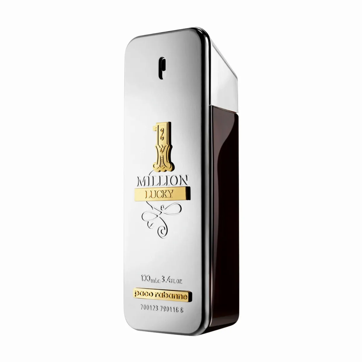 1 Million Lucky Eau De Toilette with Woody Cedar & Plum 3.4 oz / 100 Ml by Rabanne