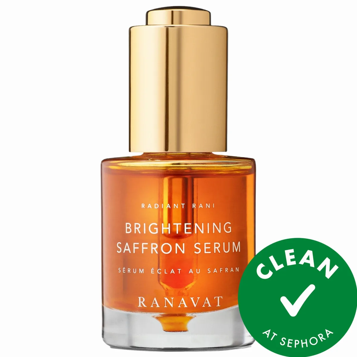 Brightening Dark Spot and Anti-Aging Facial Serum with Saffron and Turmeric 1oz/30ml by RANAVAT