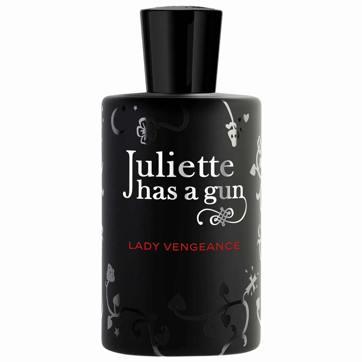 Lady Vengeance 3.3 oz/100 mL Eau De Parfum Spray by Juliette has a gun