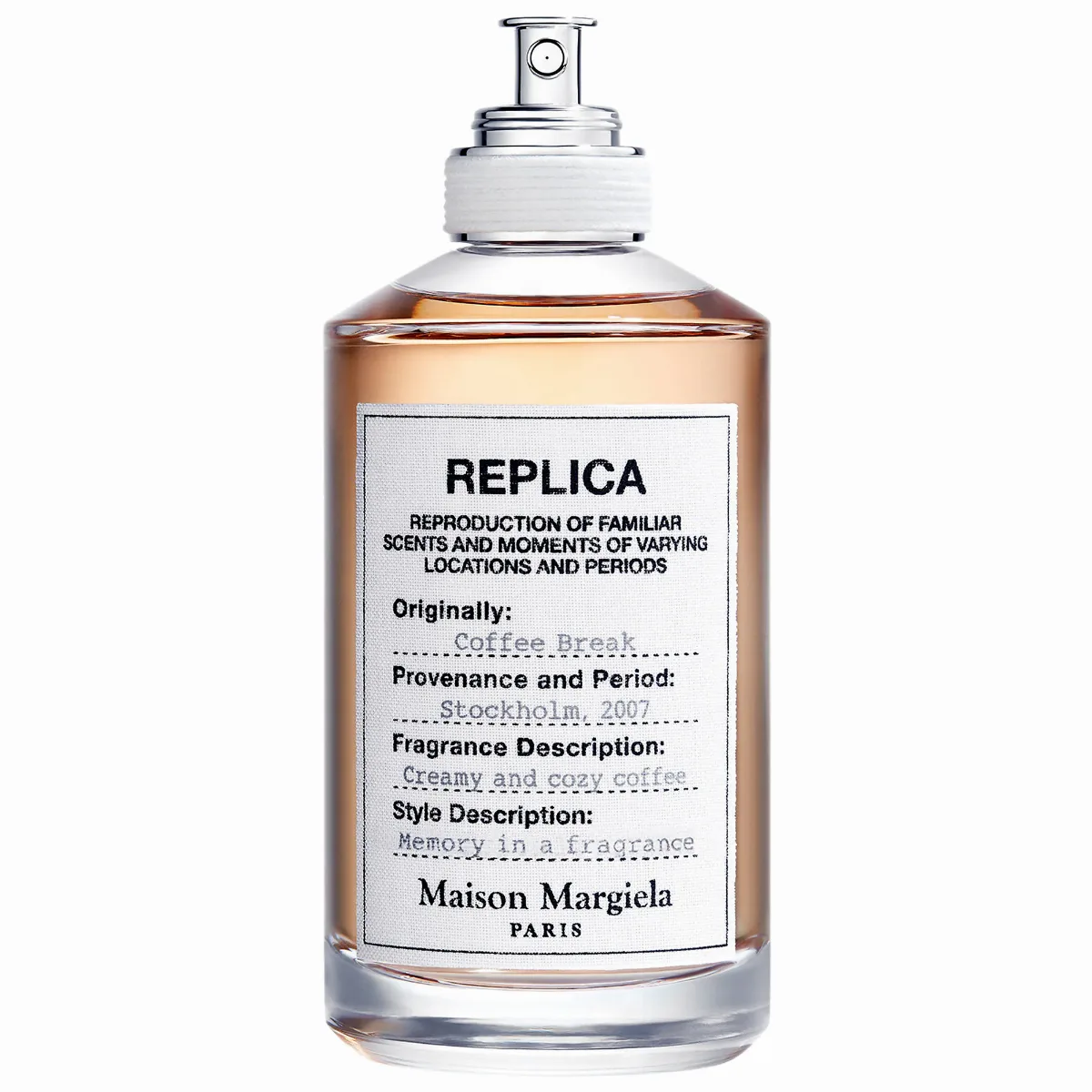 Replica Coffee Break Eau De Toilette with Coffee Accord & Milk Mousse Accord 3.4 oz / 100 mL by Maison Margiela