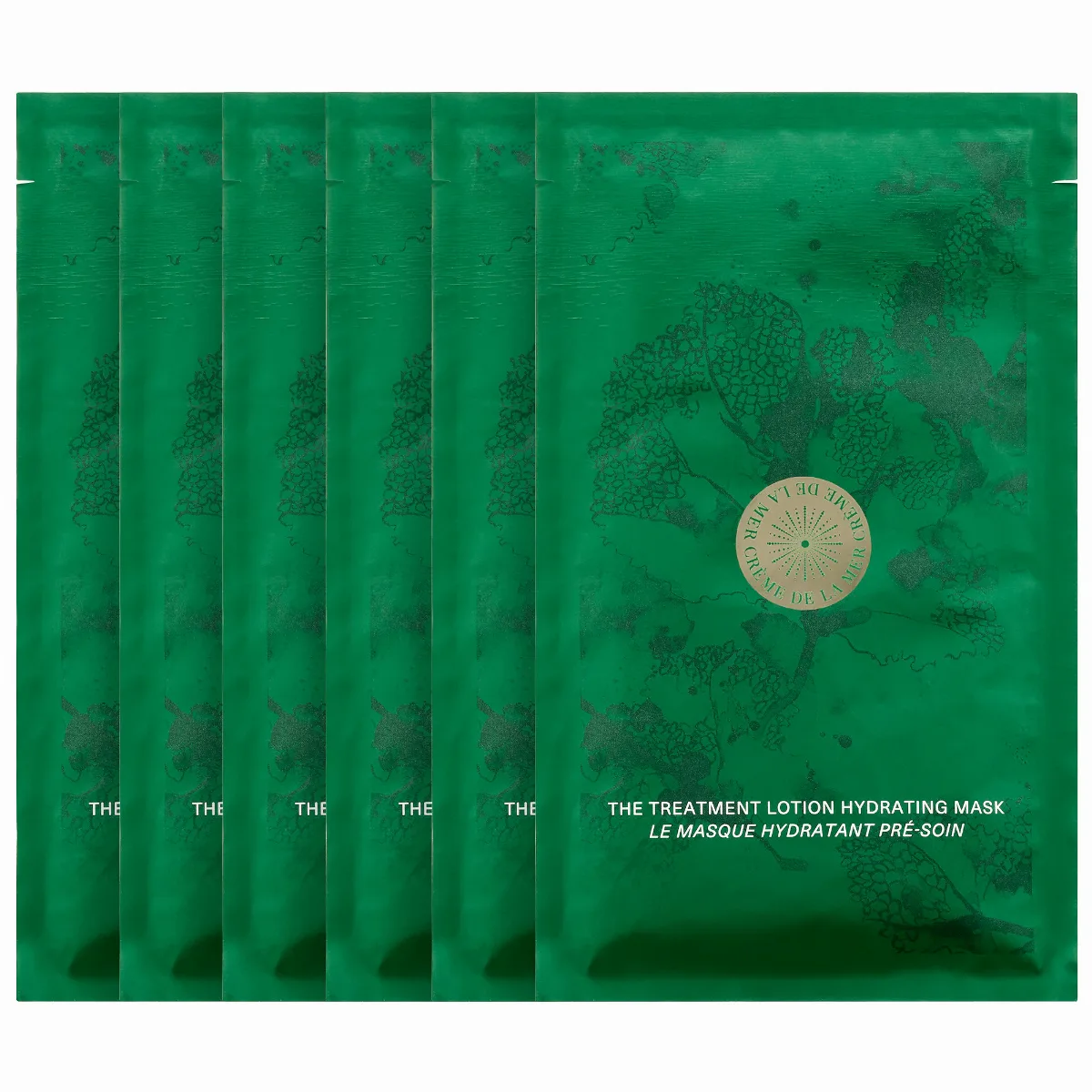 The Treatment Lotion Hydrating Sheet Mask for Hydration and Plumping 6 Masks by La Mer