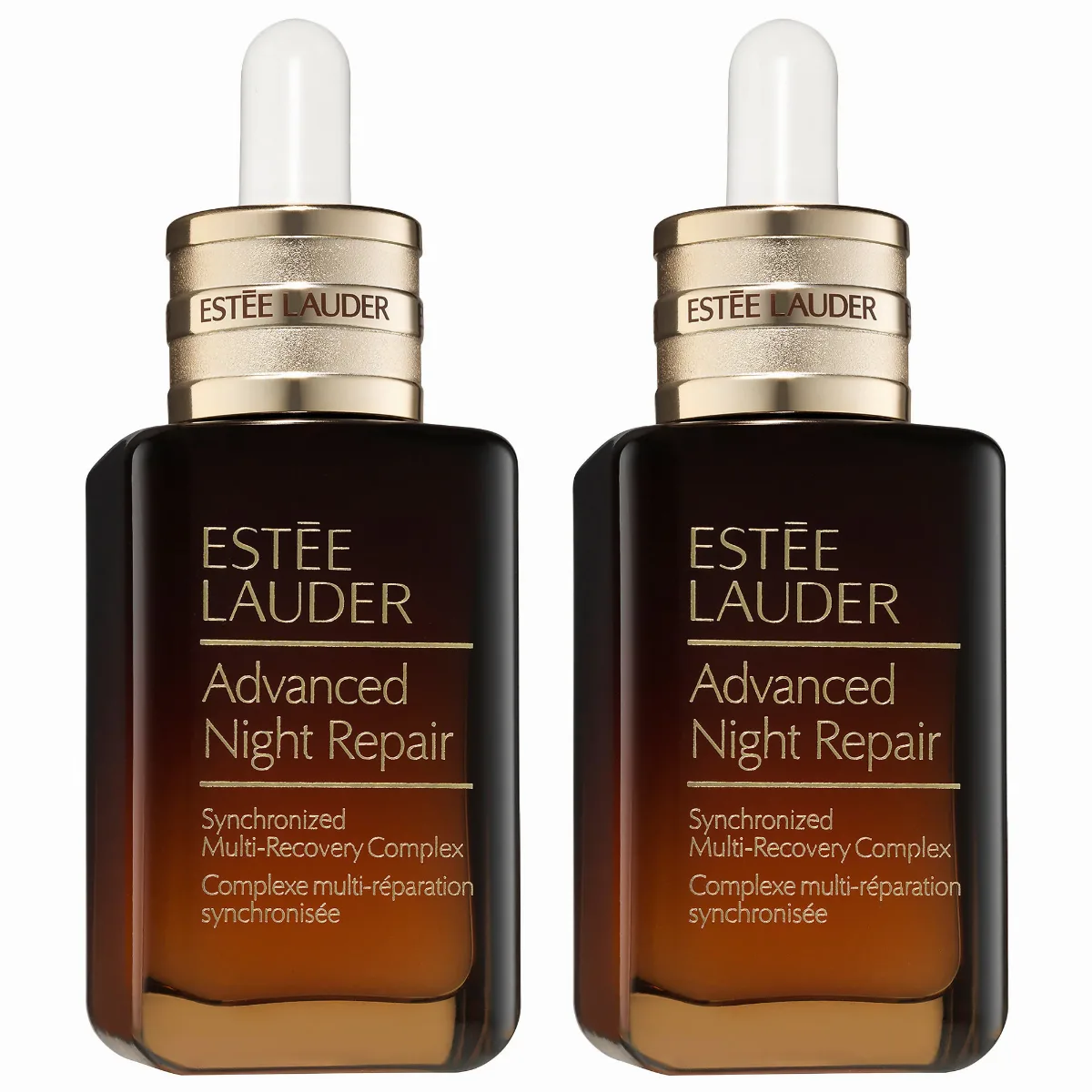 Advanced Night Repair Synchronized Multi-Recovery Complex Serum Duo with Hyaluronic Acid 2x 1.7 oz / 50 mL by Estée Lauder