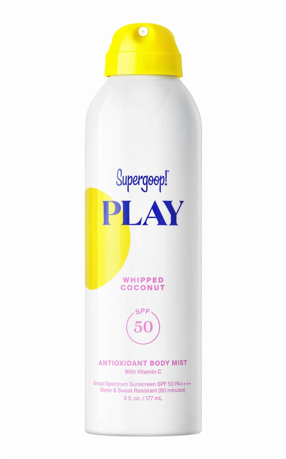 Play Antioxidant Body Mist SPF 50 Whipped Coconut by Supergoop!