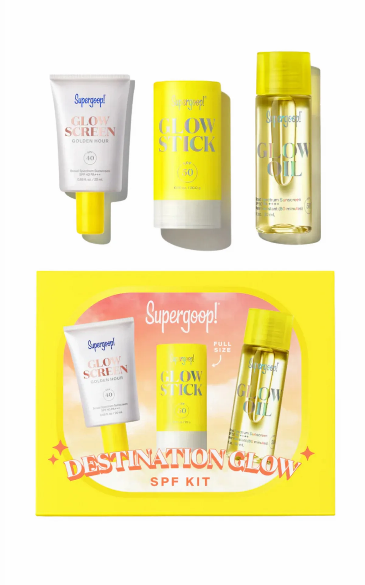 Destination Glow SPF Kit by Supergoop!