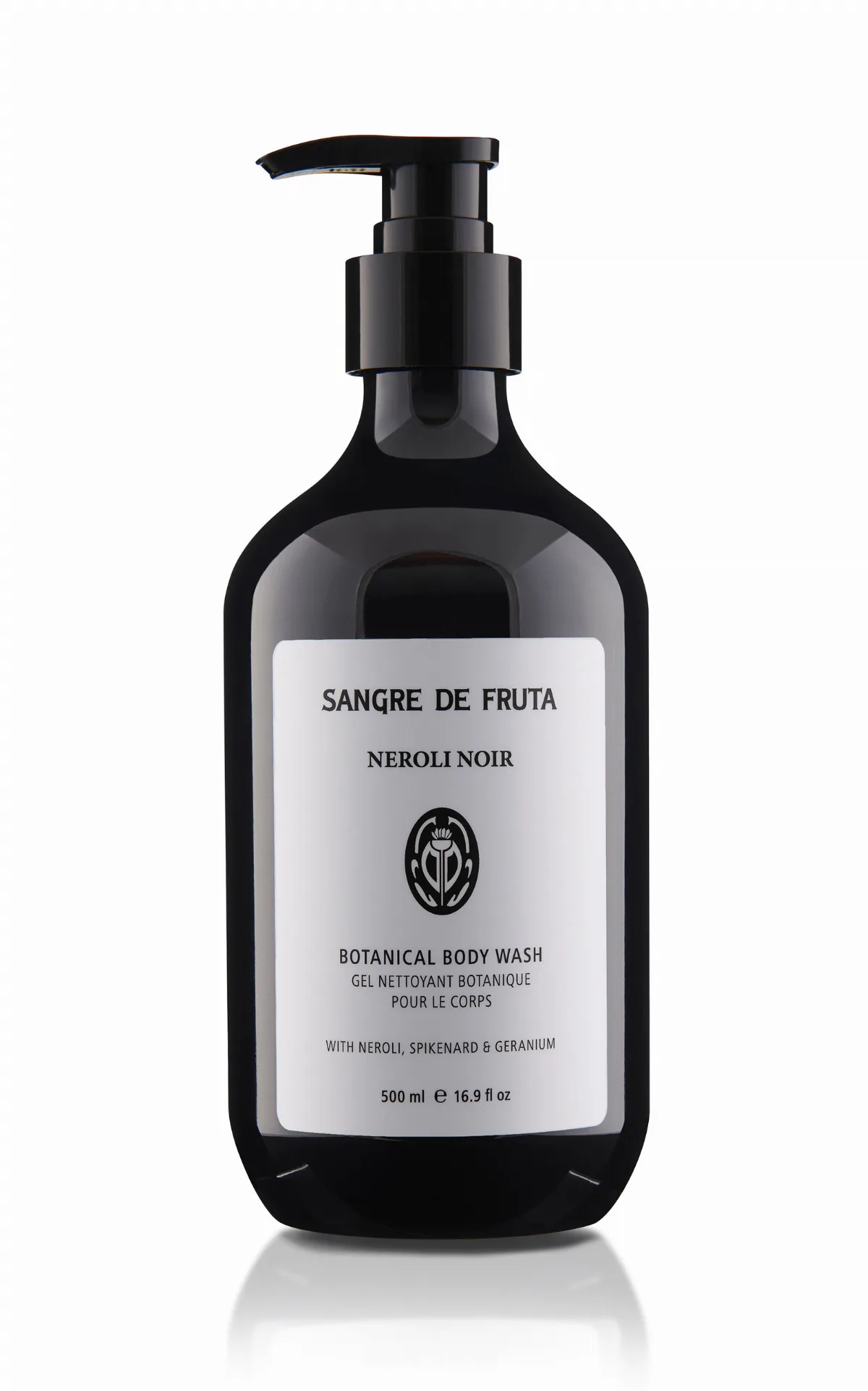 Neroli Noir Botanical Body Wash by Sangre de Fruta
