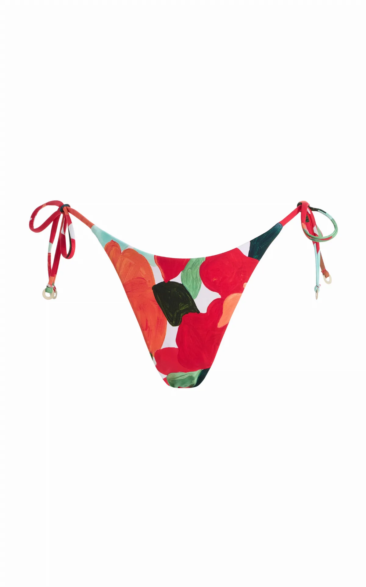 Floral Retro Tie Bikini Brief by Zulu & Zephyr
