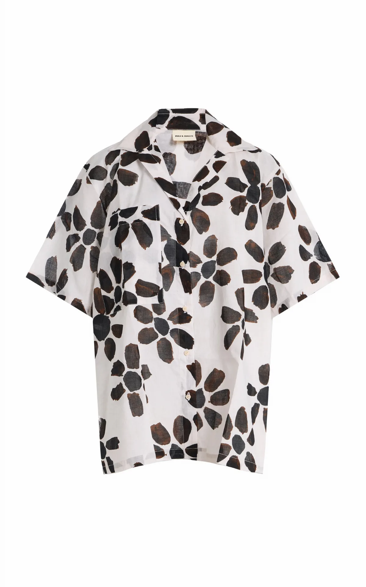 Floral Cotton Shirt by Zulu & Zephyr