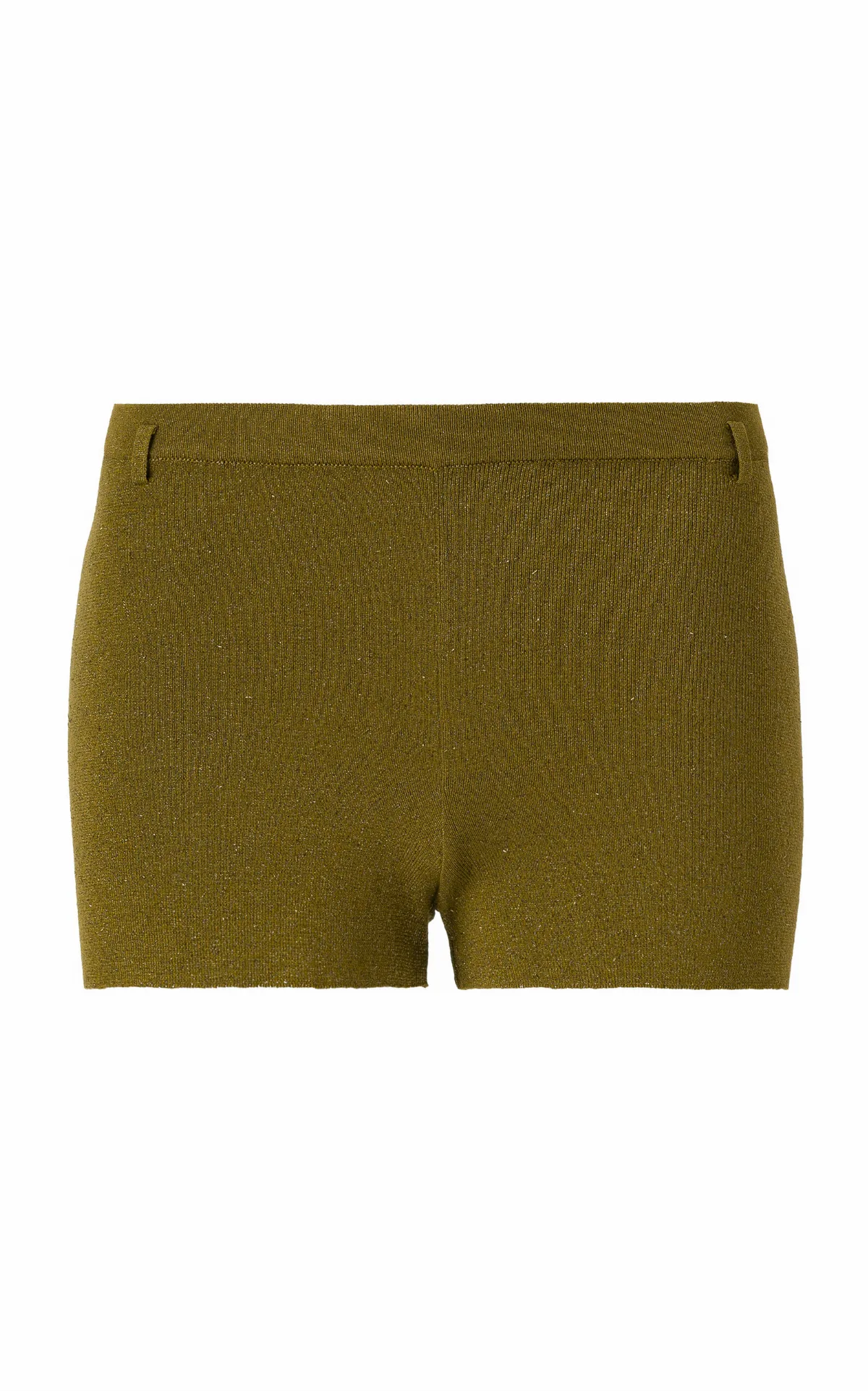 Sou Metallic Knit Shorts by SIEDRÉS