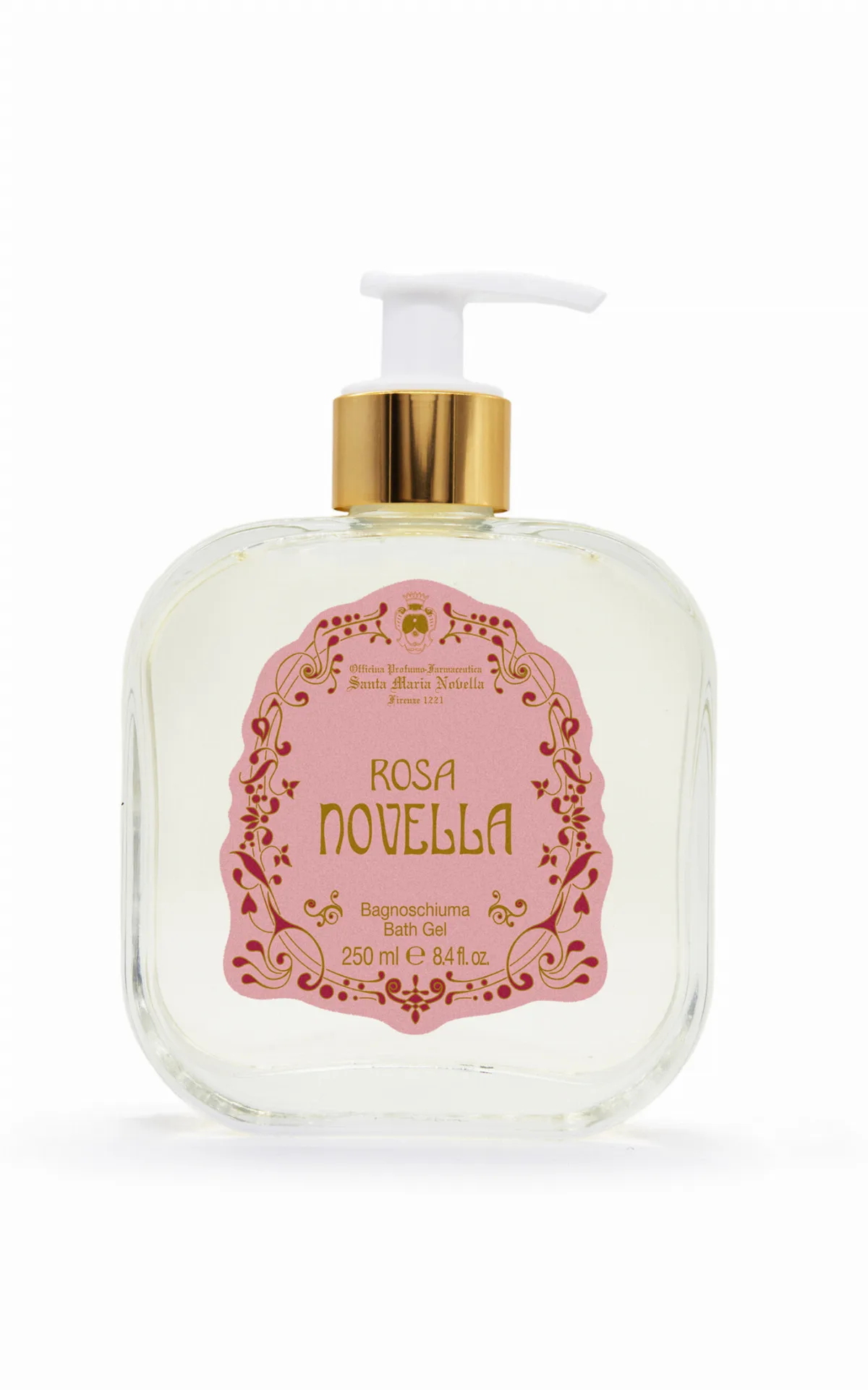 Rosa Novella Bath Gel by Santa Maria Novella