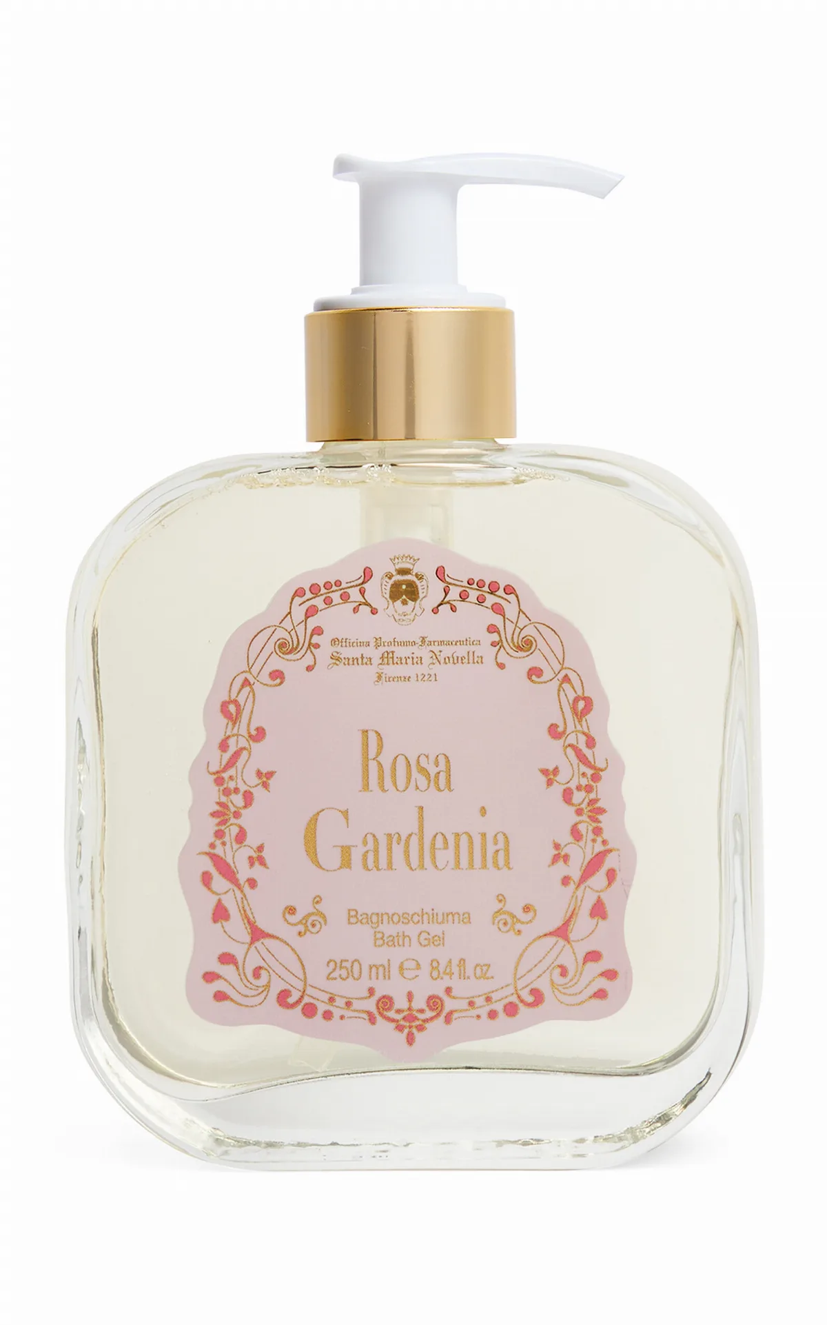 Rosa Gardenia Bath Gel by Santa Maria Novella