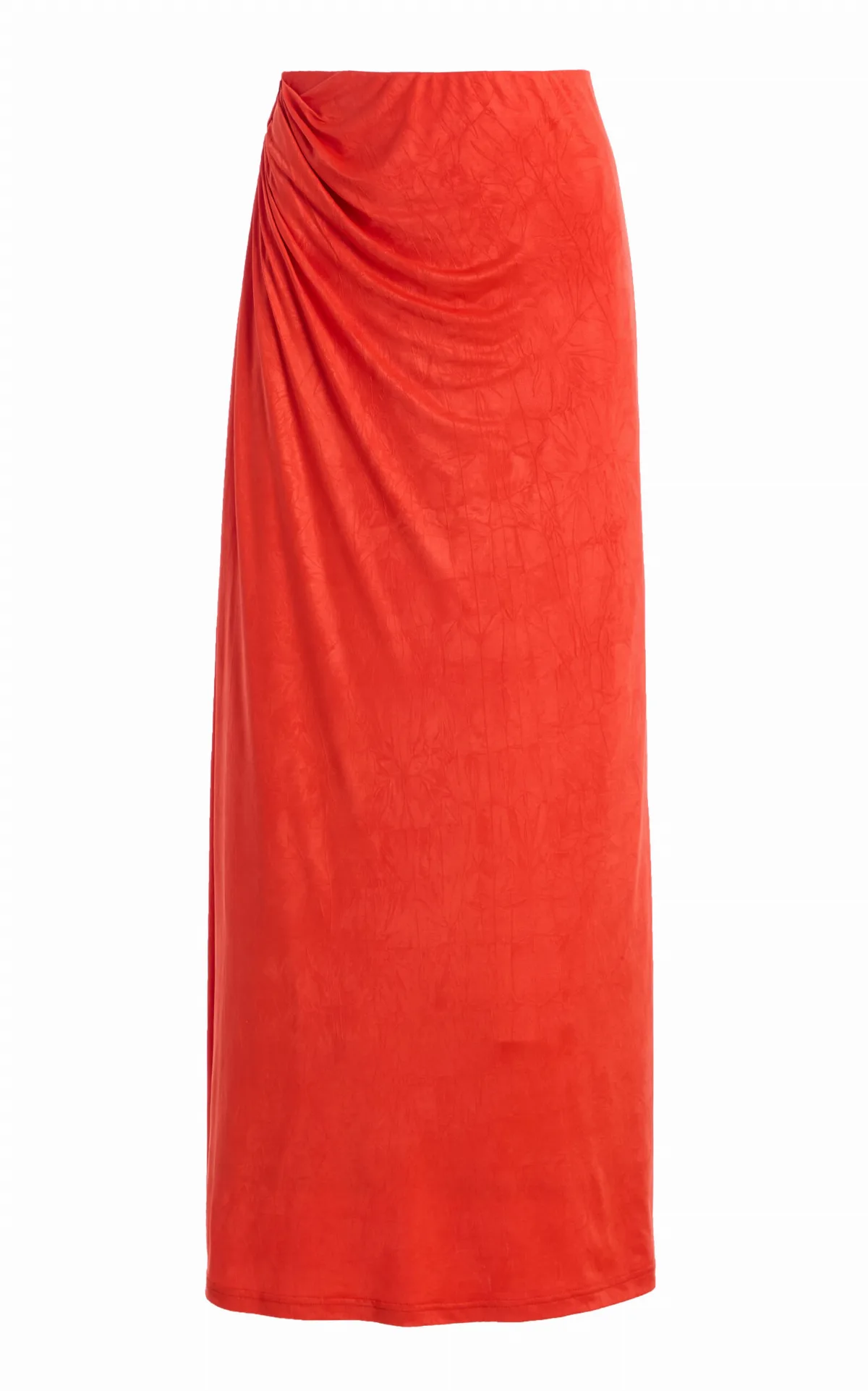 Priya Draped Jersey Maxi Skirt