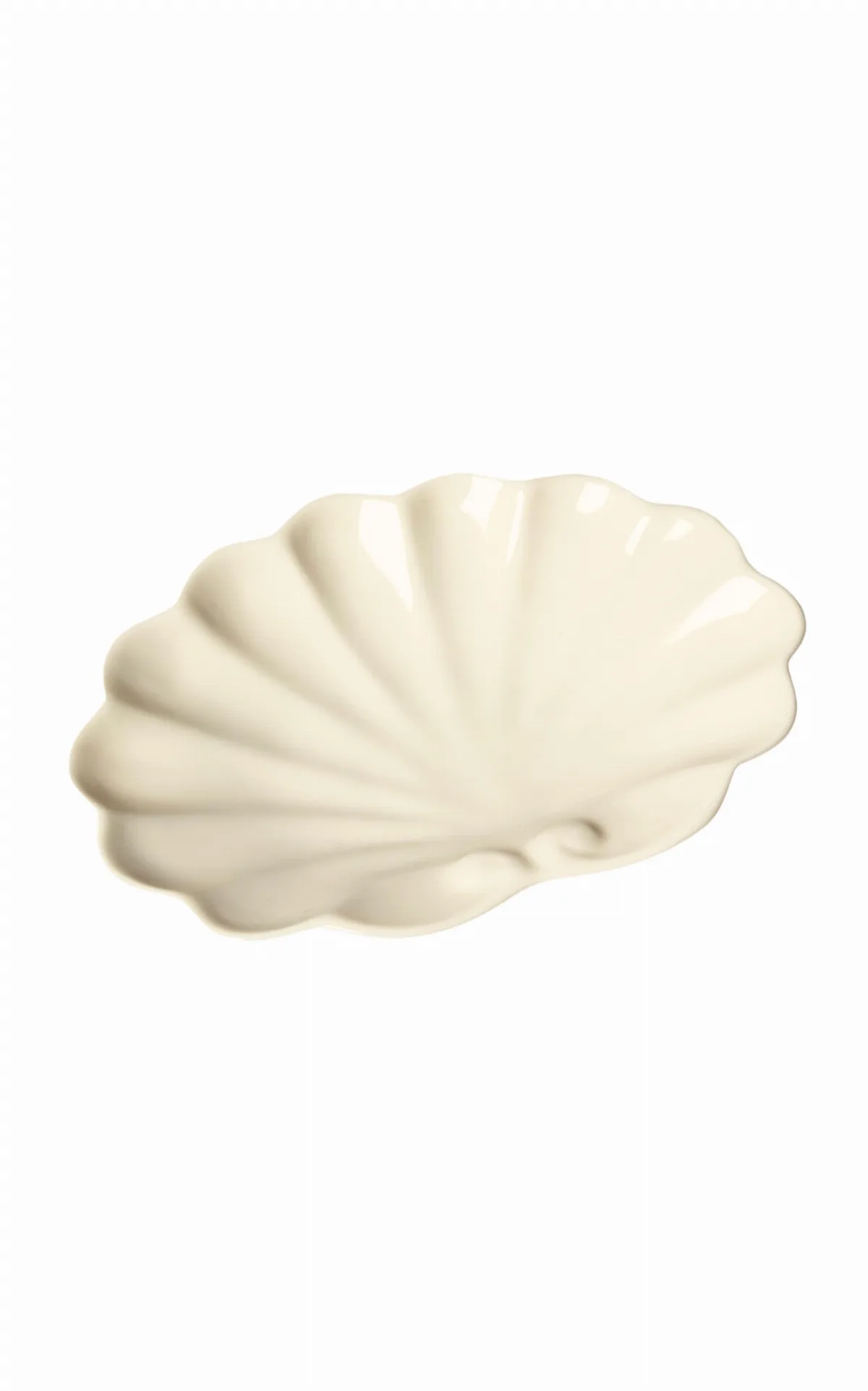 The Shell Porcelain Soap Dish by Bienaimé