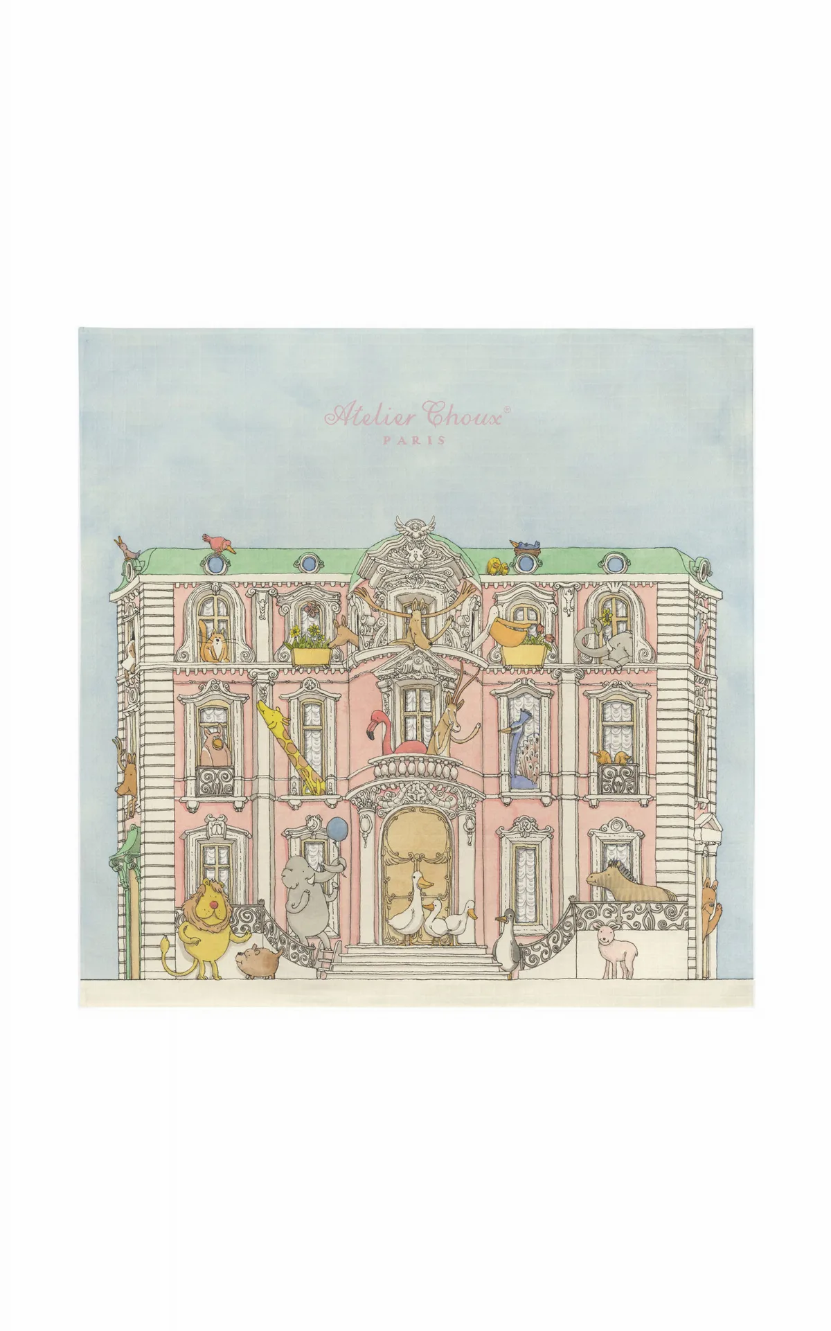 Carré Monceau Mansion Swaddle by Atelier Choux