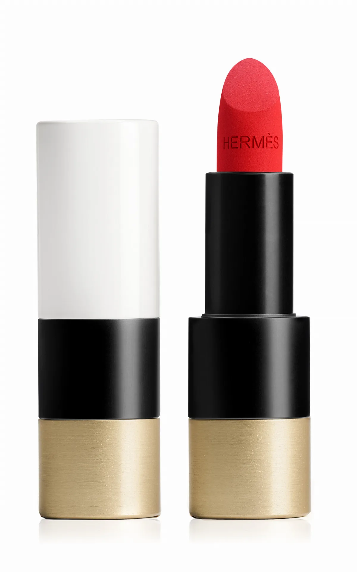 Rouge Hermès Matte Lipstick - 64 - Rouge Casaque by Hermès Beauty
