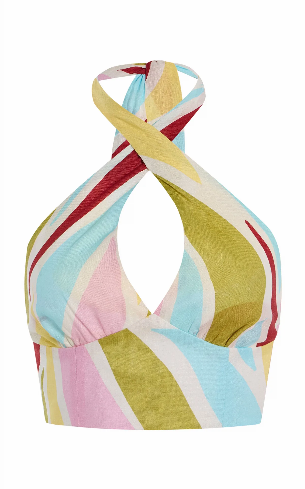 Riviera Olivia Linen Top