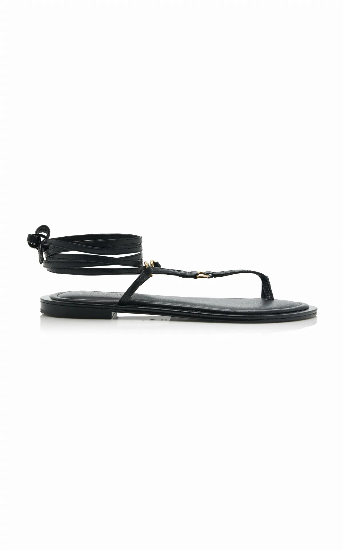 Tesni Leather Sandals by A.Emery