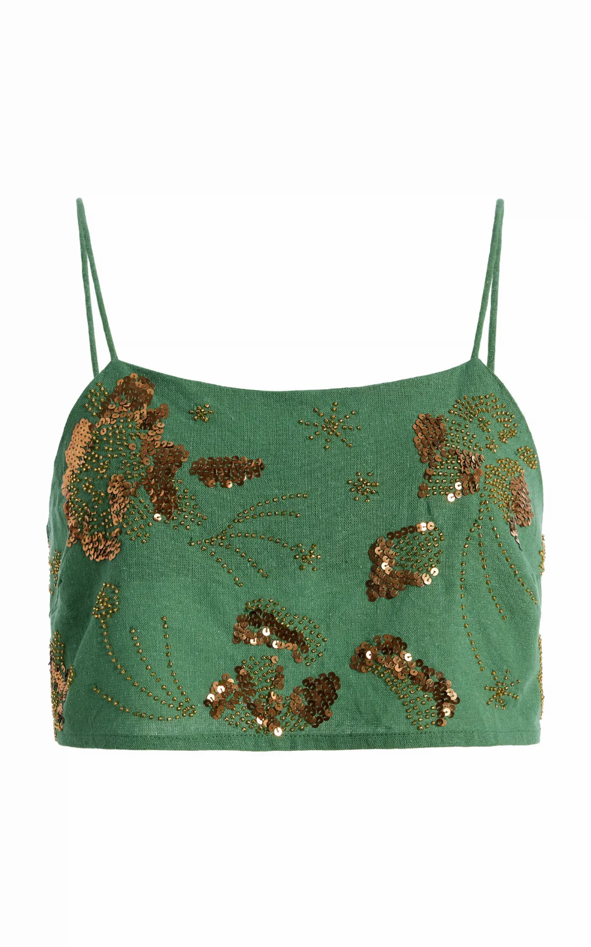 Violet Sequined Cotton Top by All That Remains
