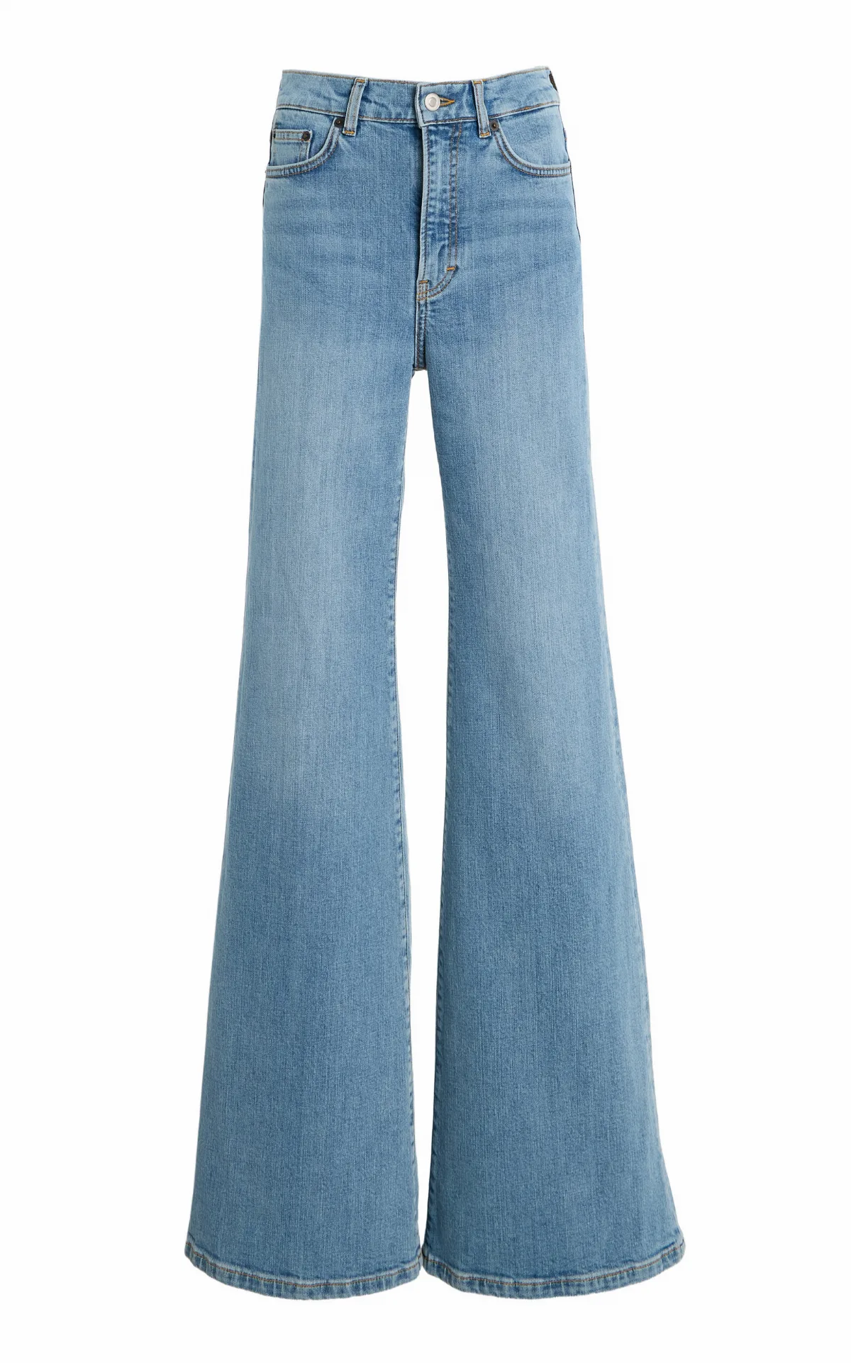 Fuji Stretch High-Rise Flared Jeans by Jeanerica