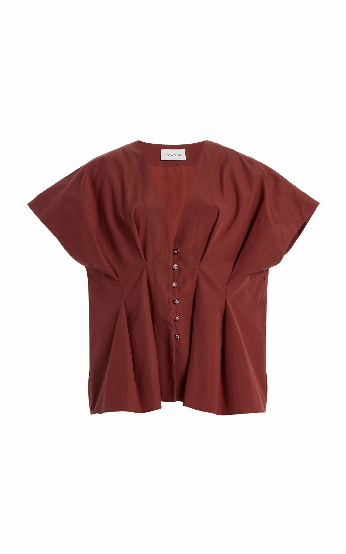 Cinched Cotton Top by House of Dagmar