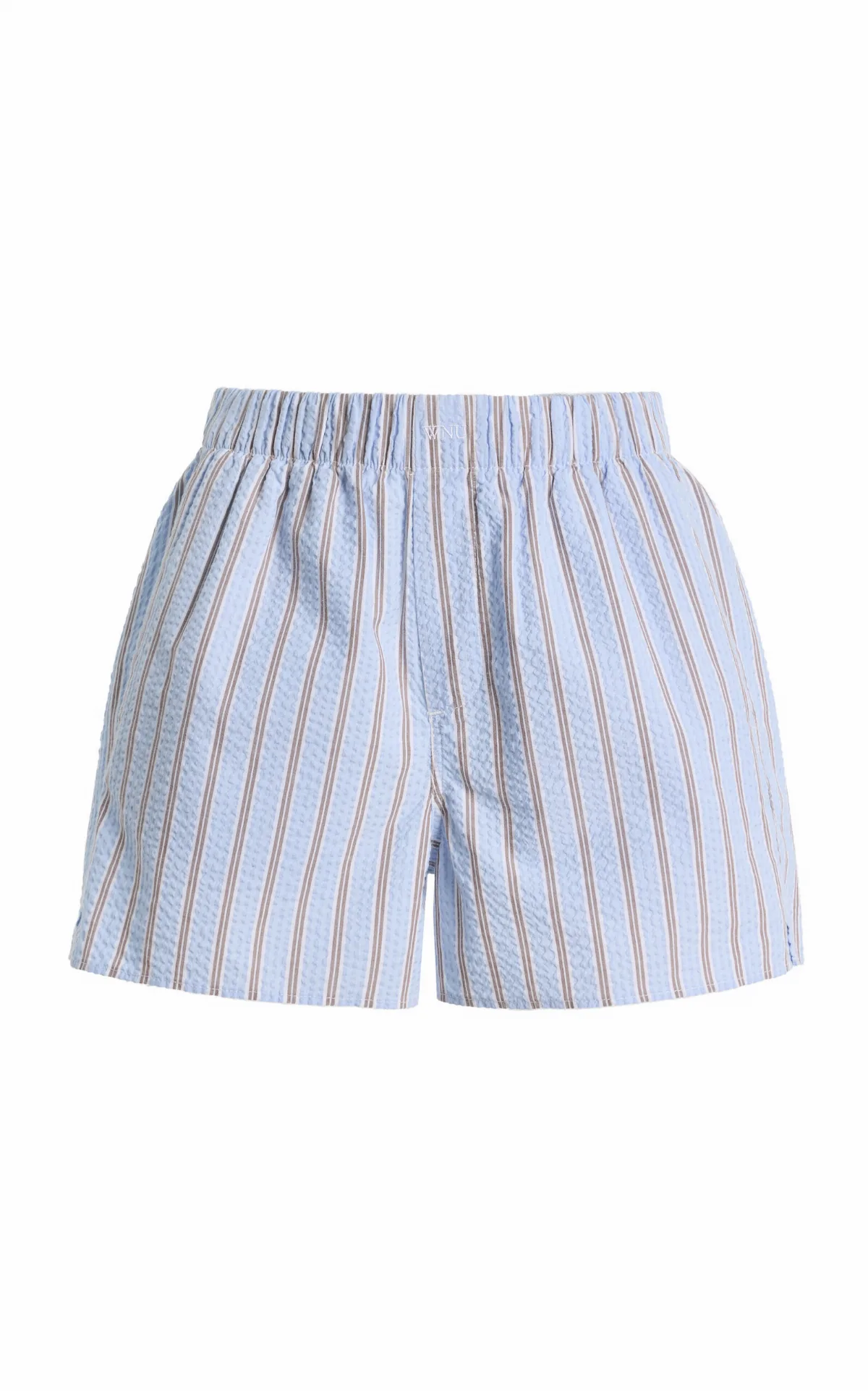 The Boxer Striped Cotton Seersucker Shorts
