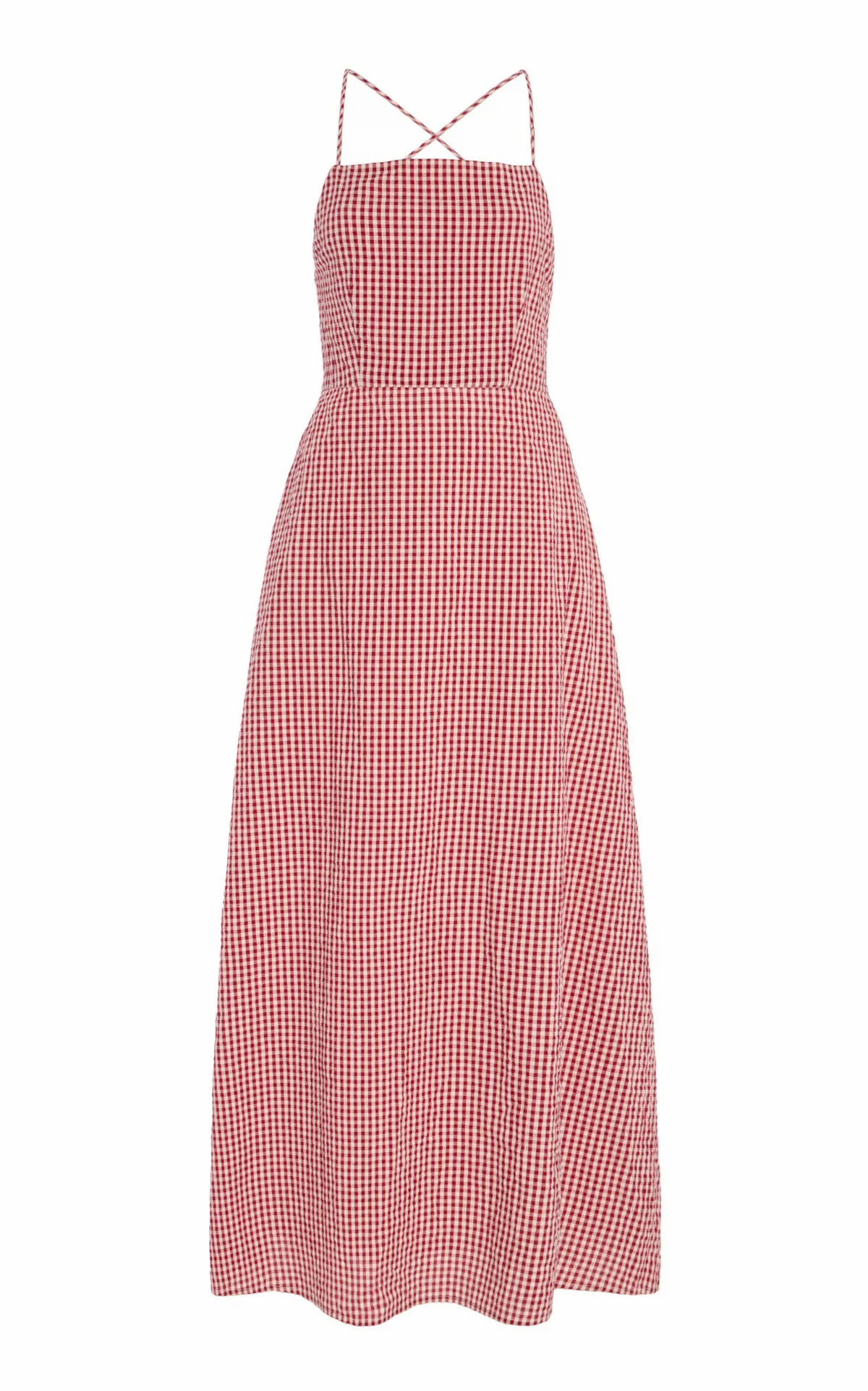 Lori Tie-Back Cotton Maxi Dress by Posse