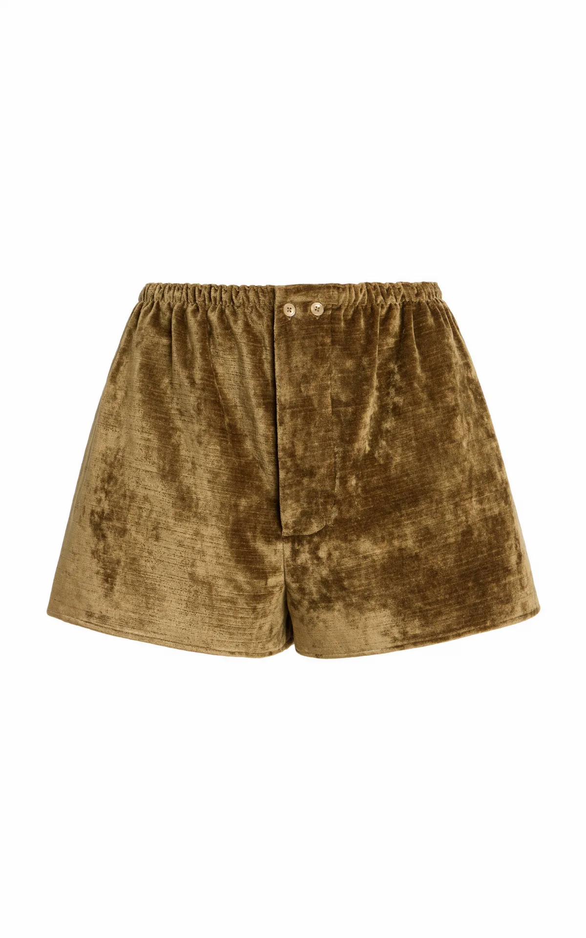 Boxer Crushed Velour Shorts by Alfie