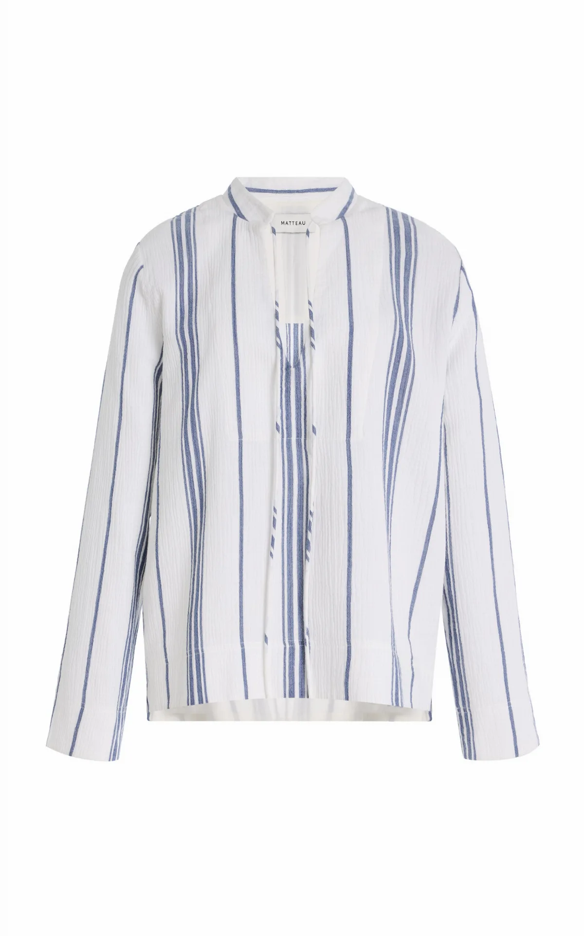 Fisherman Striped Cotton Top by Matteau