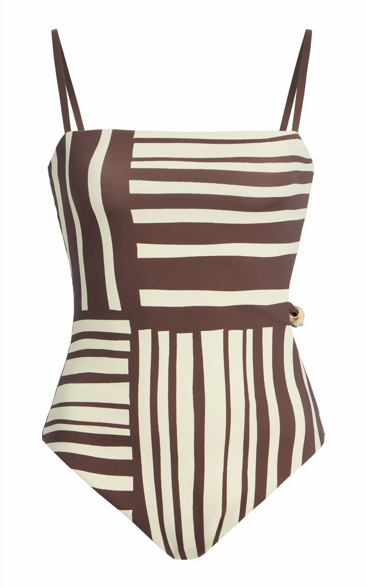 Linocut One-Piece Swimsuit by SIR.