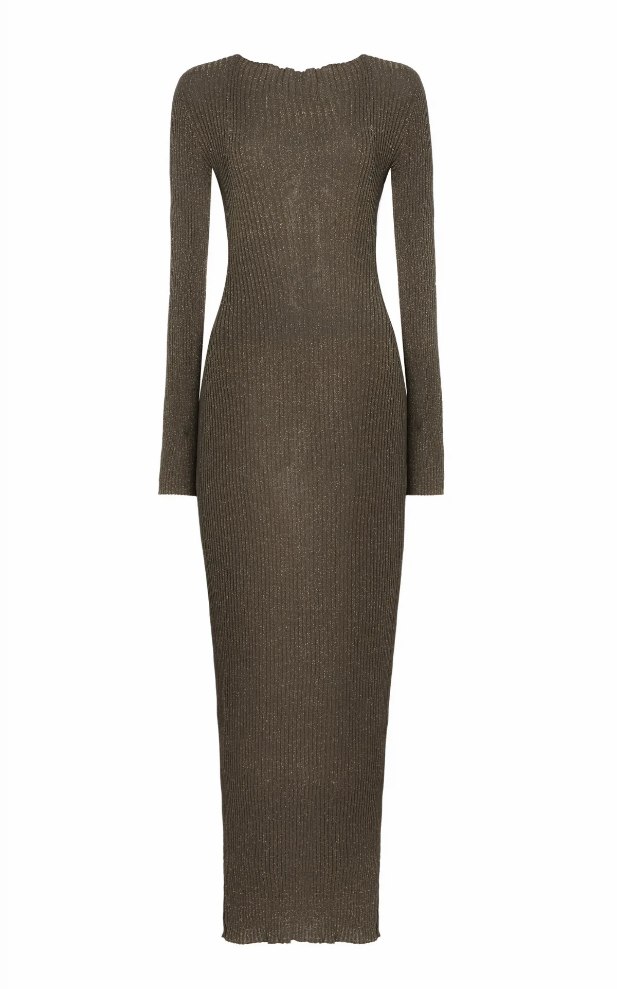 Blake Ribbed-Knit Maxi Dress by Leset