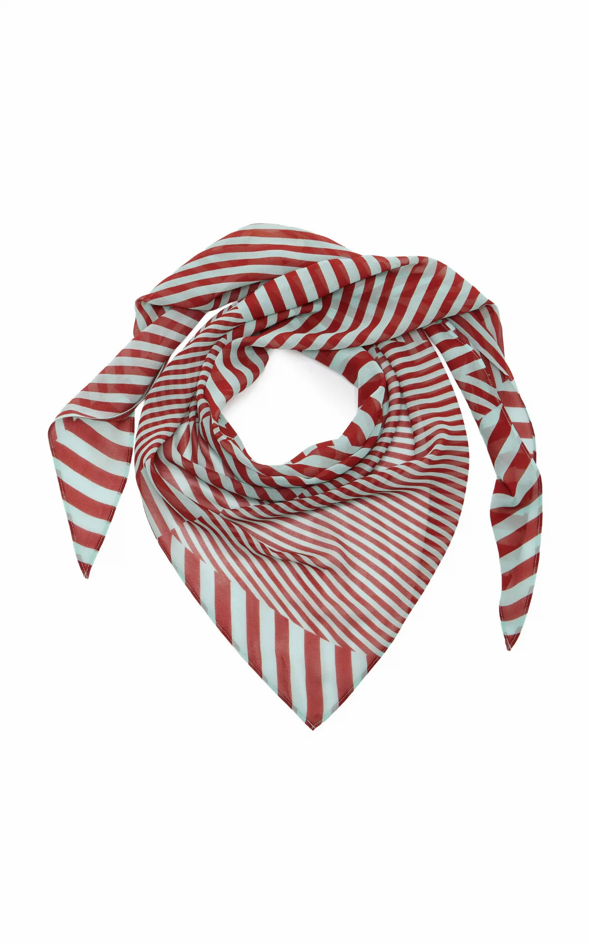 La Isla Striped Headscarf by De La Vali