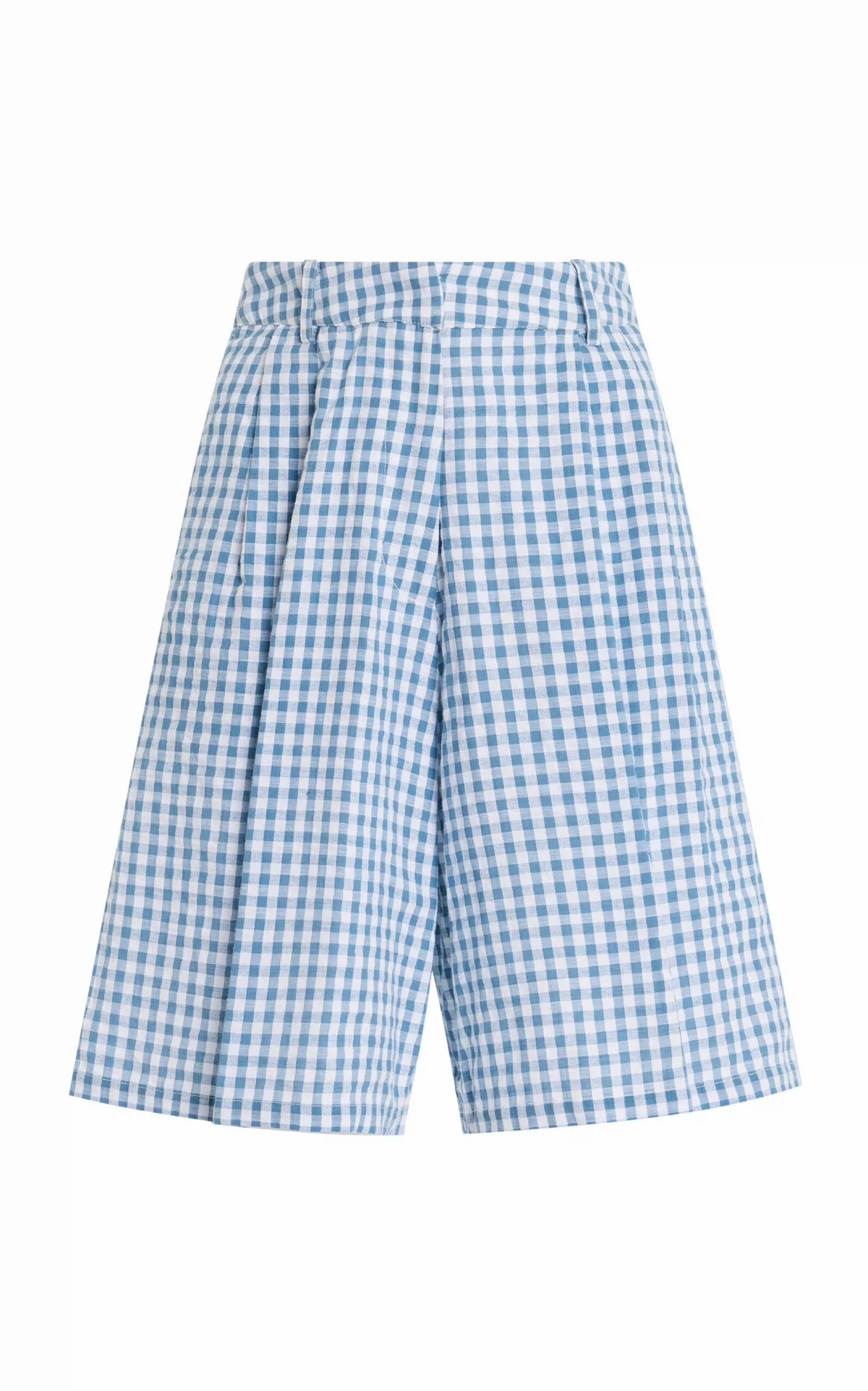 Juliette Gingham Seersucker Cotton Culottes by All That Remains