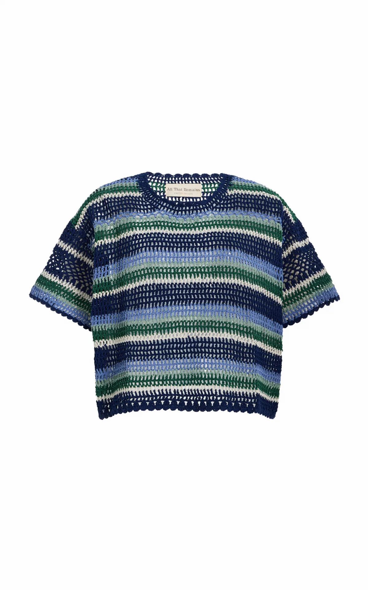 Willow Hand-Knit Cotton Top by All That Remains