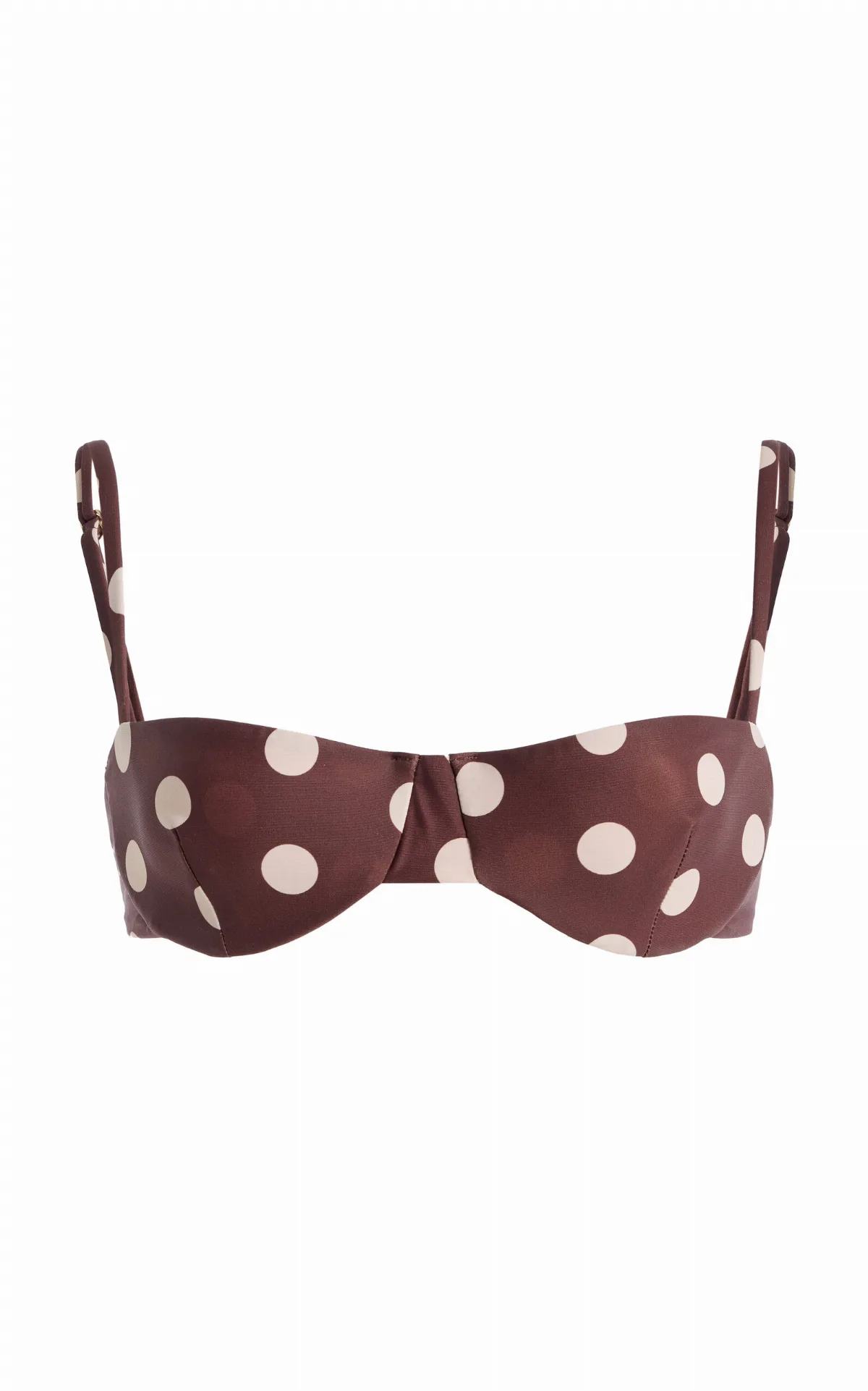 Ingrid Polka Dot Bikini Top by JUILLET SWIMWEAR