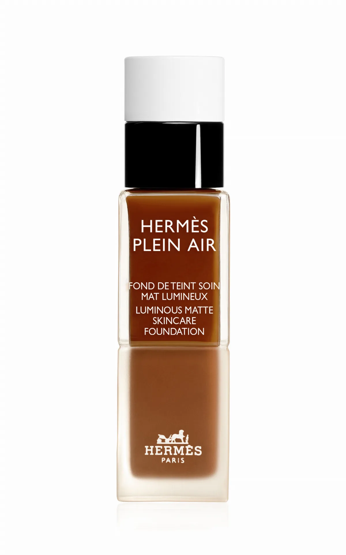 Plein Air Luminous Matte Skincare Foundation - 83W Châtaigne by Hermès Beauty