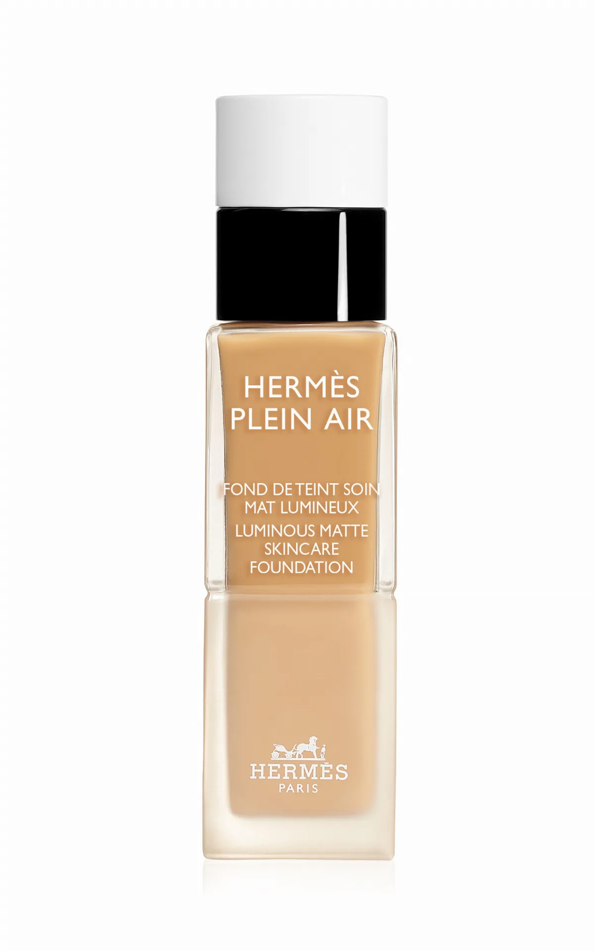 Plein Air Luminous Matte Skincare Foundation - 45C Seigle by Hermès Beauty