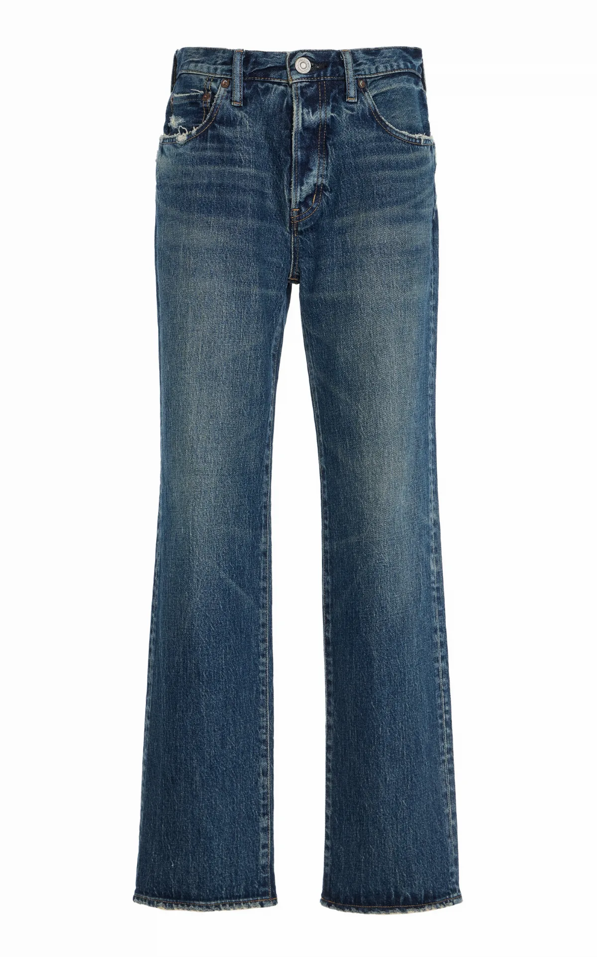 Wiley Mid-Rise Straight-Leg Jeans by MOUSSY VINTAGE