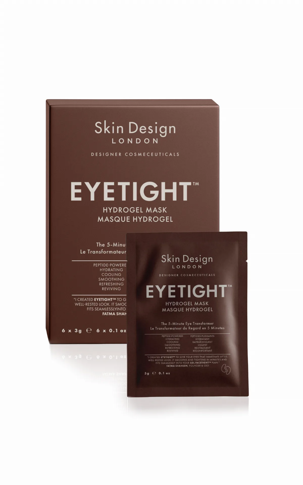 Eyetight™ Hydrogel Mask by Skin Design London