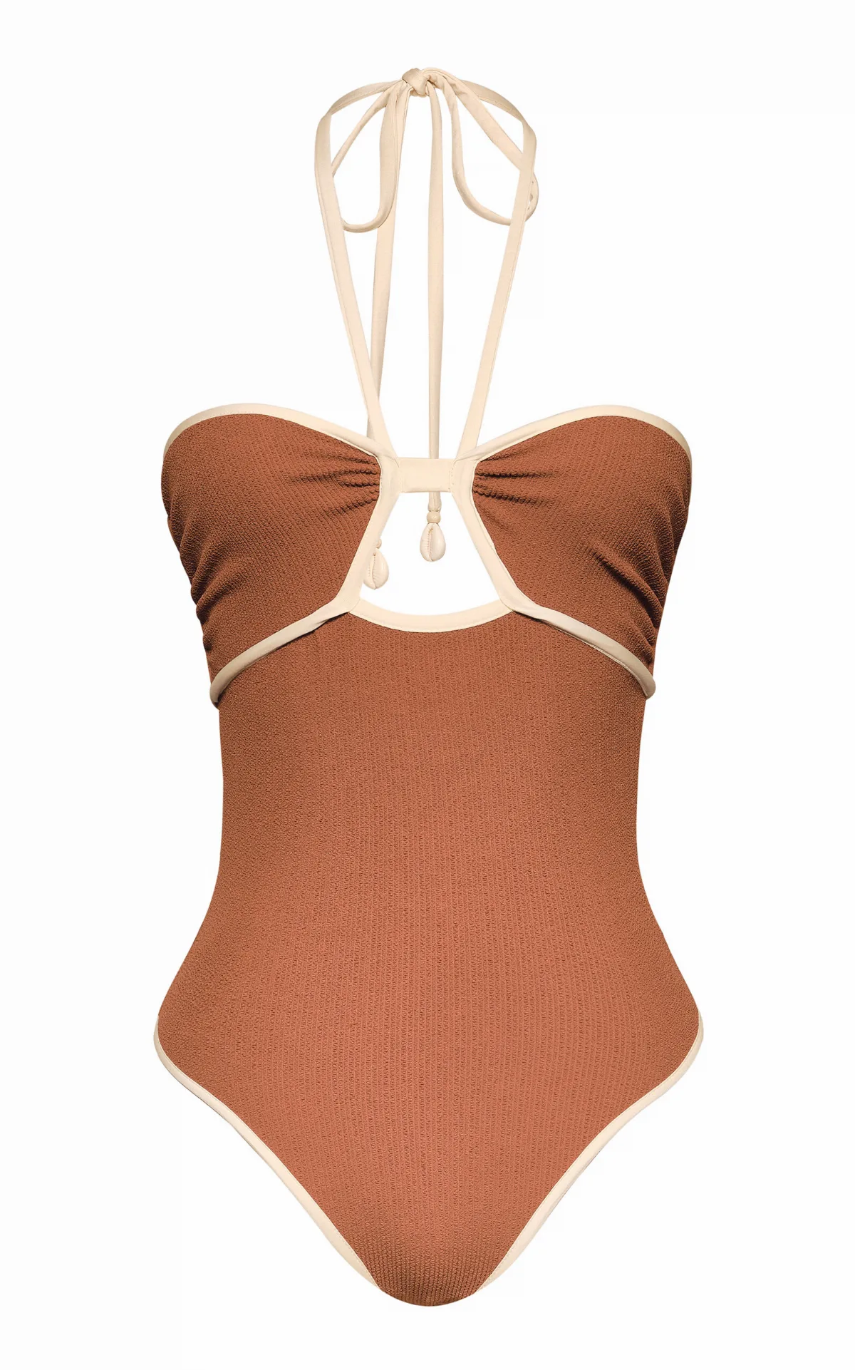 Sea Salt One-Piece Swimsuit by Johanna Ortiz