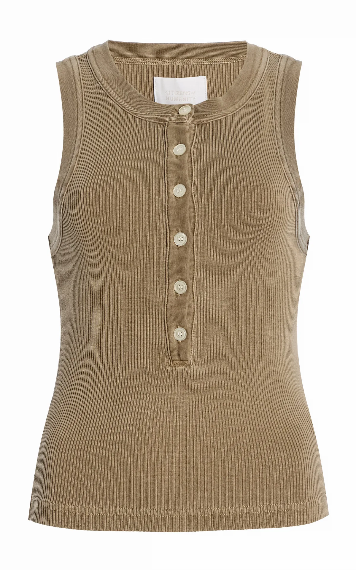 Caralyn Ribbed Jersey Tank Top by Citizens of Humanity