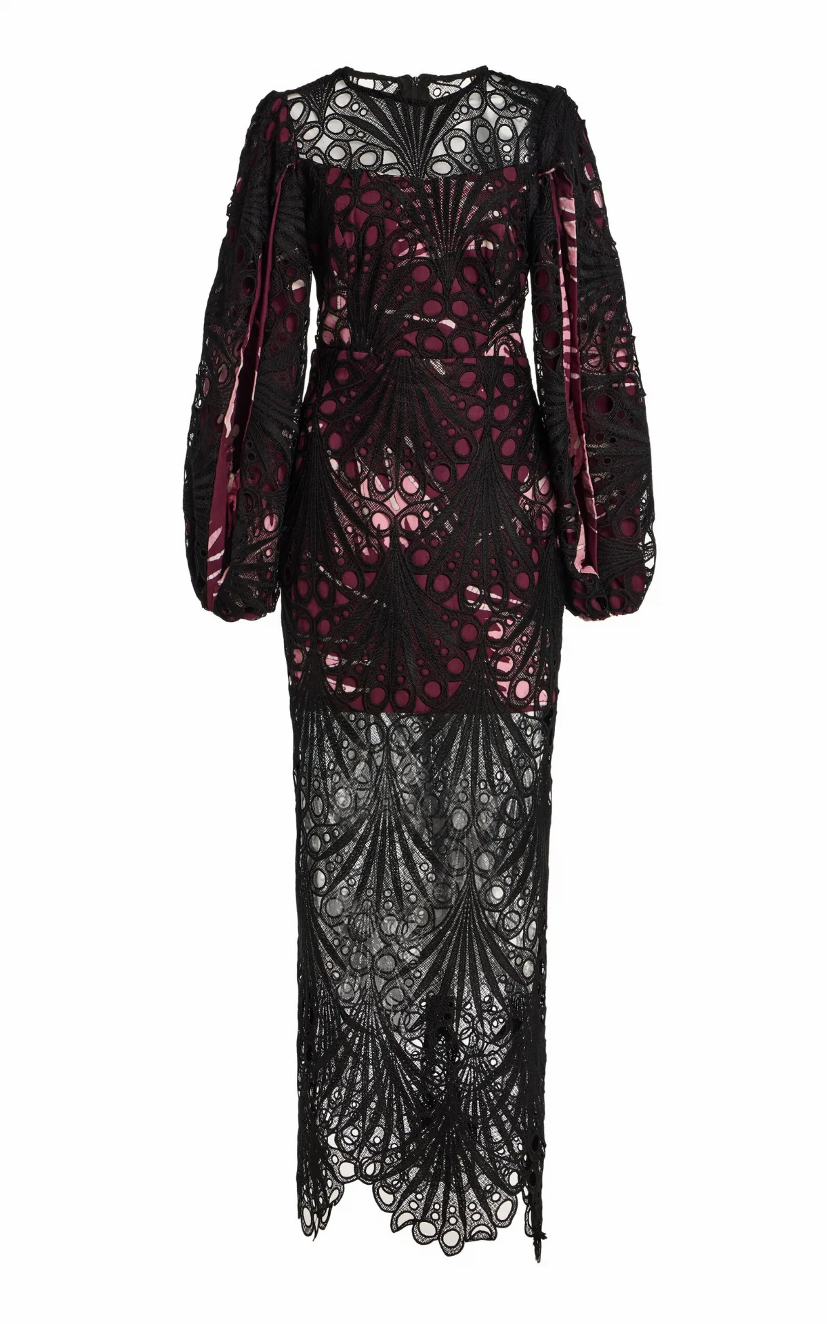 Monife Openwork Cotton Maxi Dress by Busayo