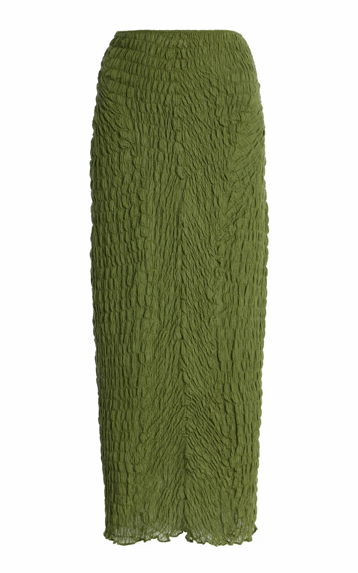 Wendy Shirred Cotton Maxi Skirt by TG Botanical