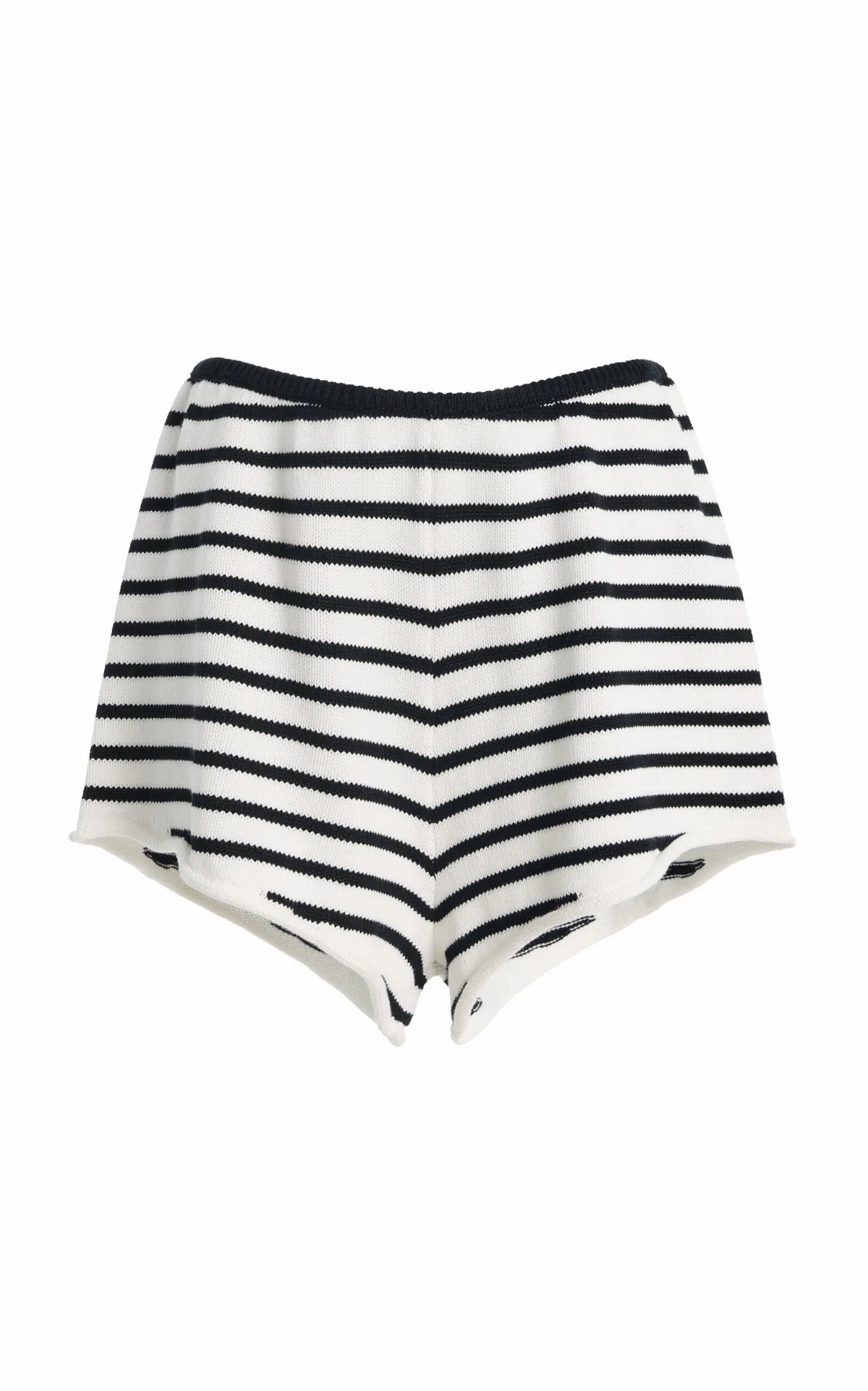 Cordelia Striped Cotton Shorts
