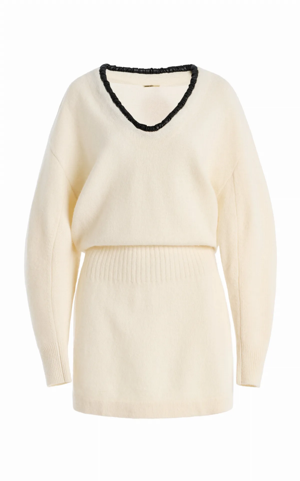 Colby Wool-Blend Sweater Mini Dress by Alexis