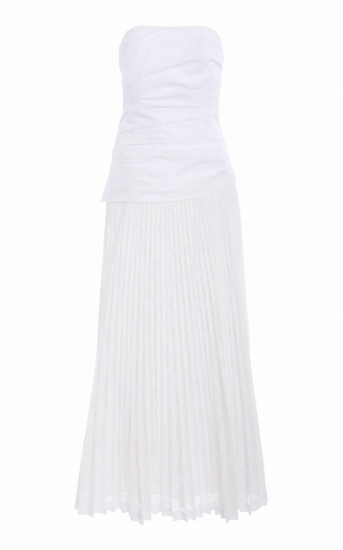 Annalise Cotton Lace Midi Dress by SIMKHAI
